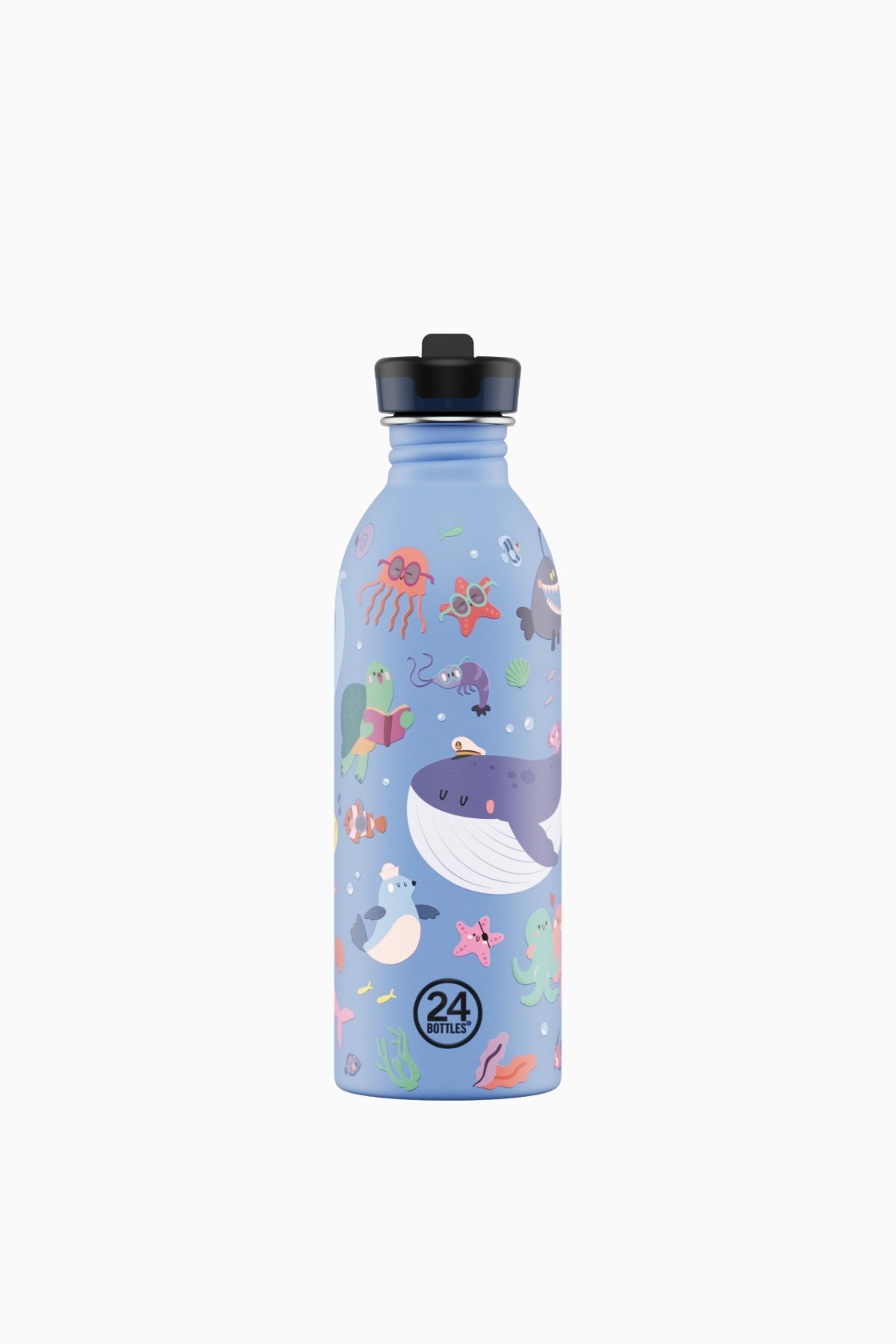 Kids Bottle Ocean Friends Paslanmaz Çelik Çocuk Su Matarası 500 ml