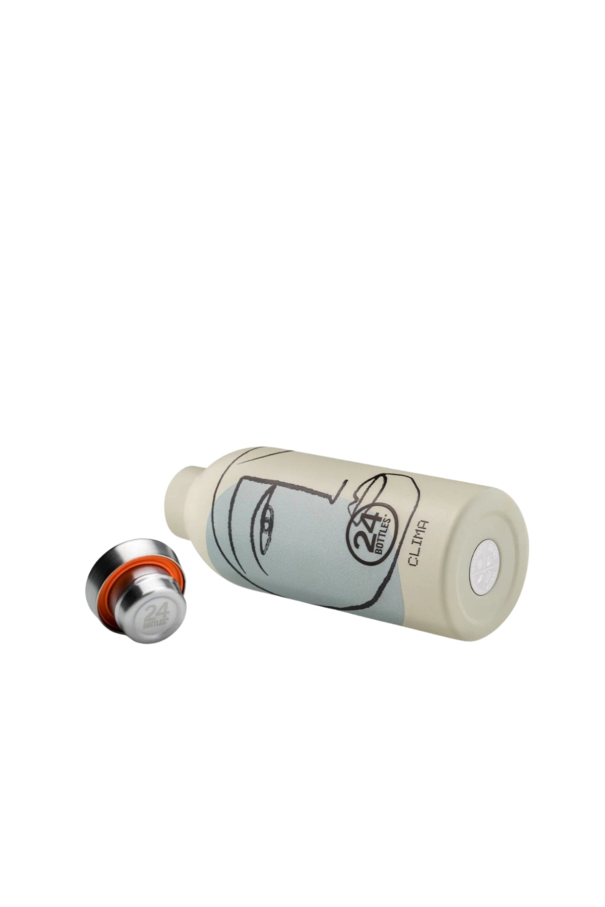 Clima Bottle White Calypso Paslanmaz Çelik Termos 330 ml