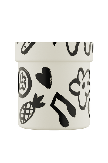 Straw Cup Viva la Vida Pipetli Paslanmaz Çelik Termos 800 ml