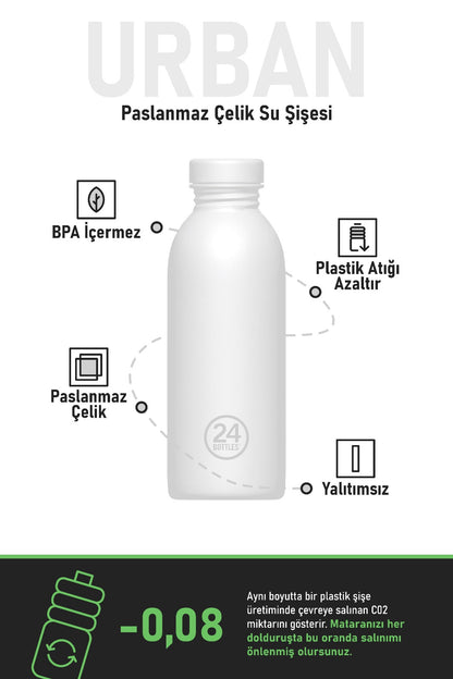 Urban Bottle Daydreaming Yellow Paslanmaz Çelik Su Şişesi 1000 ml
