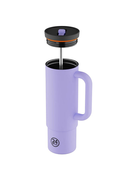 Straw Cup Erica Pipetli Paslanmaz Çelik Termos 800 ml