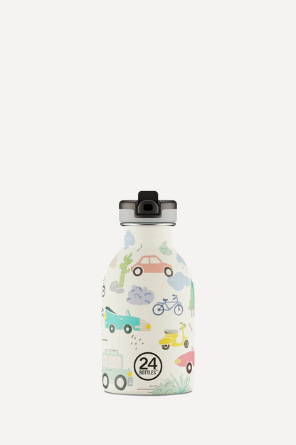 Kids Bottle Adventure Friends Paslanmaz Çelik Çocuk Su Matarası 250 ml