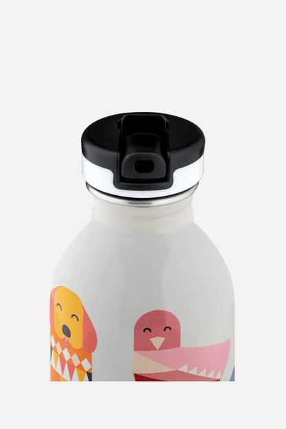 Kids Bottle Best Friends Paslanmaz Çelik Çocuk Su Matarası 250 ml