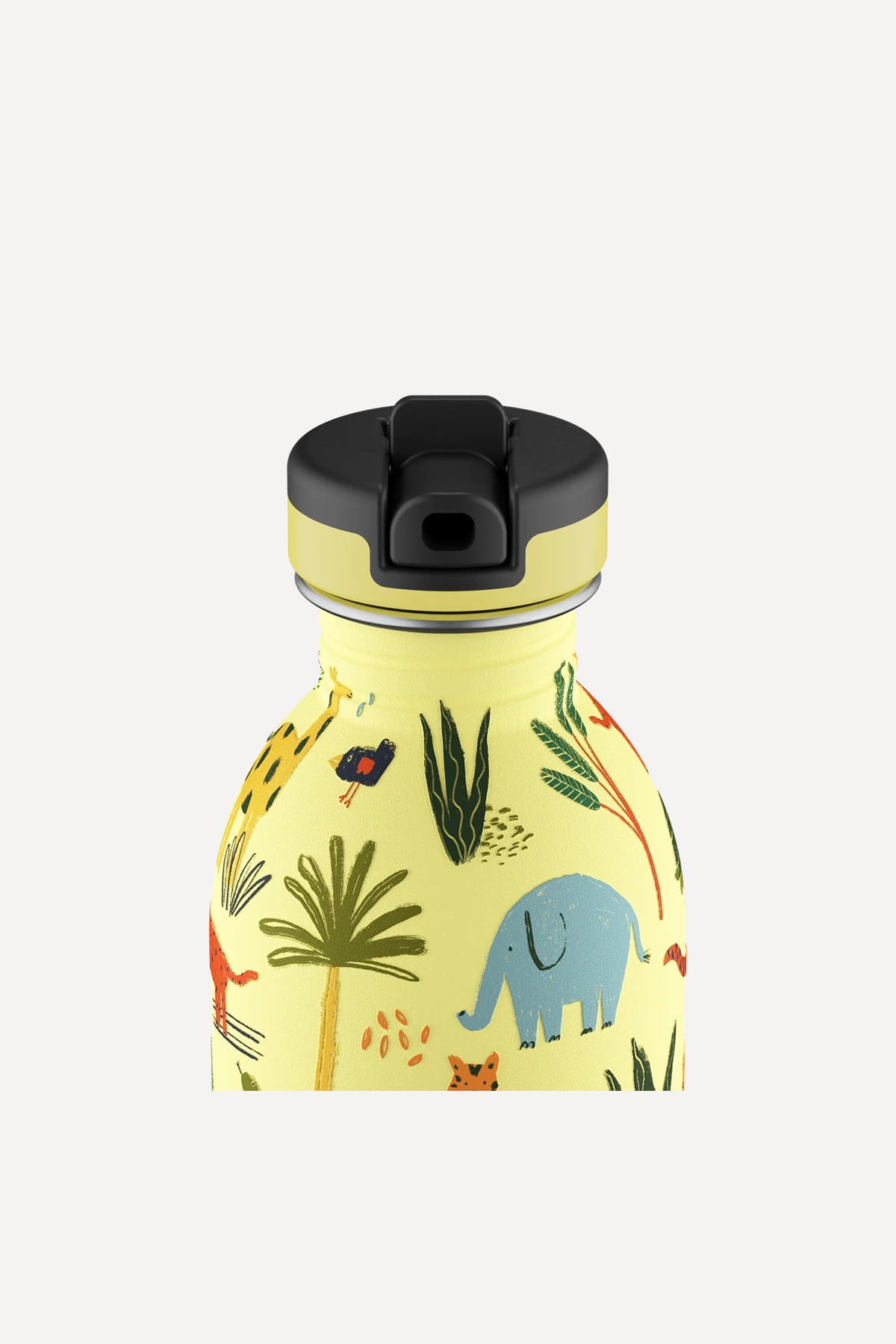 Kids Bottle Jungle Friends Paslanmaz Çelik Çocuk Su Matarası 250 ml