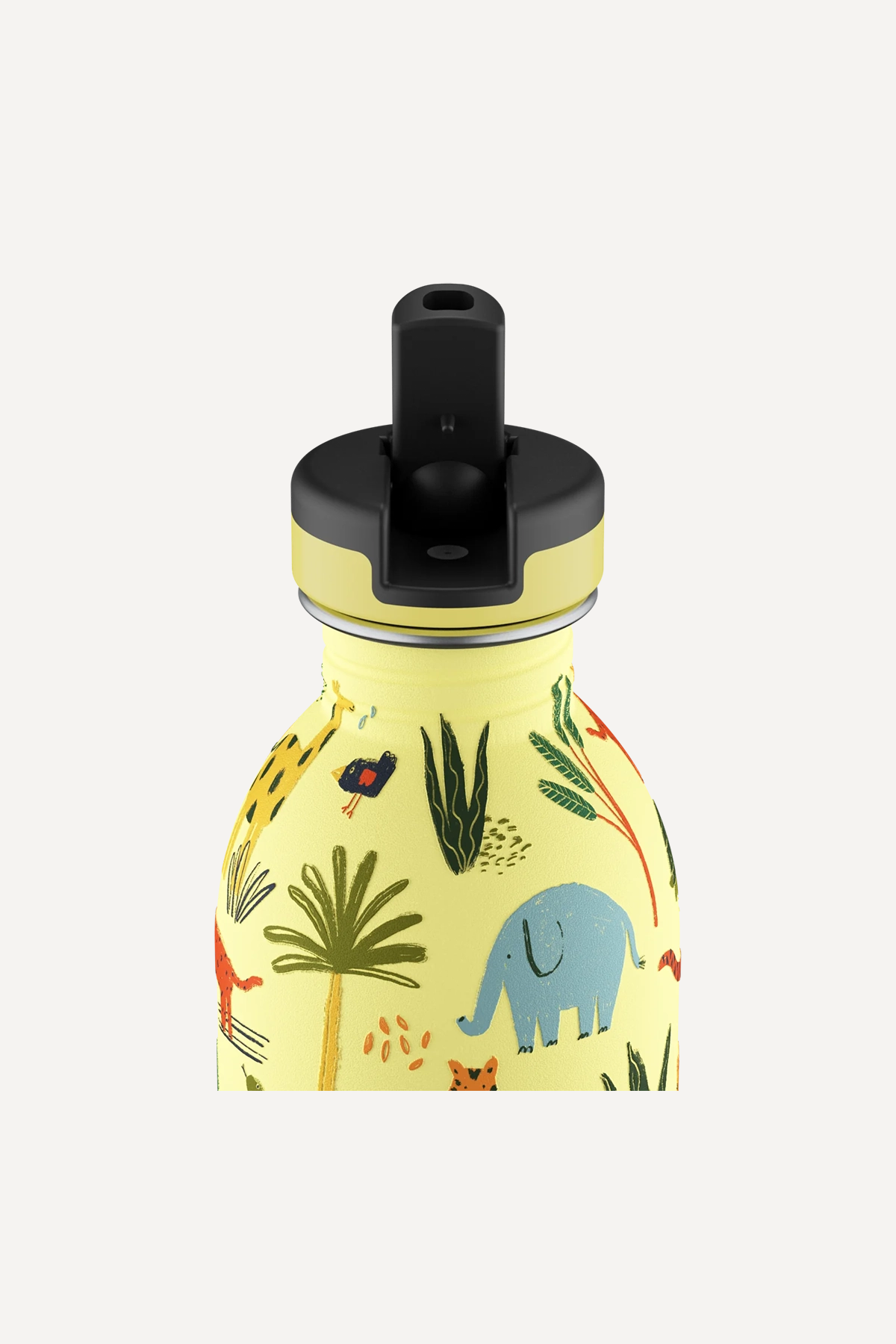 Kids Bottle Jungle Friends Paslanmaz Çelik Çocuk Su Matarası 250 ml