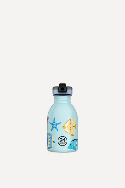 Kids Bottle Sea Friends Paslanmaz Çelik Çocuk Su Matarası 250 ml