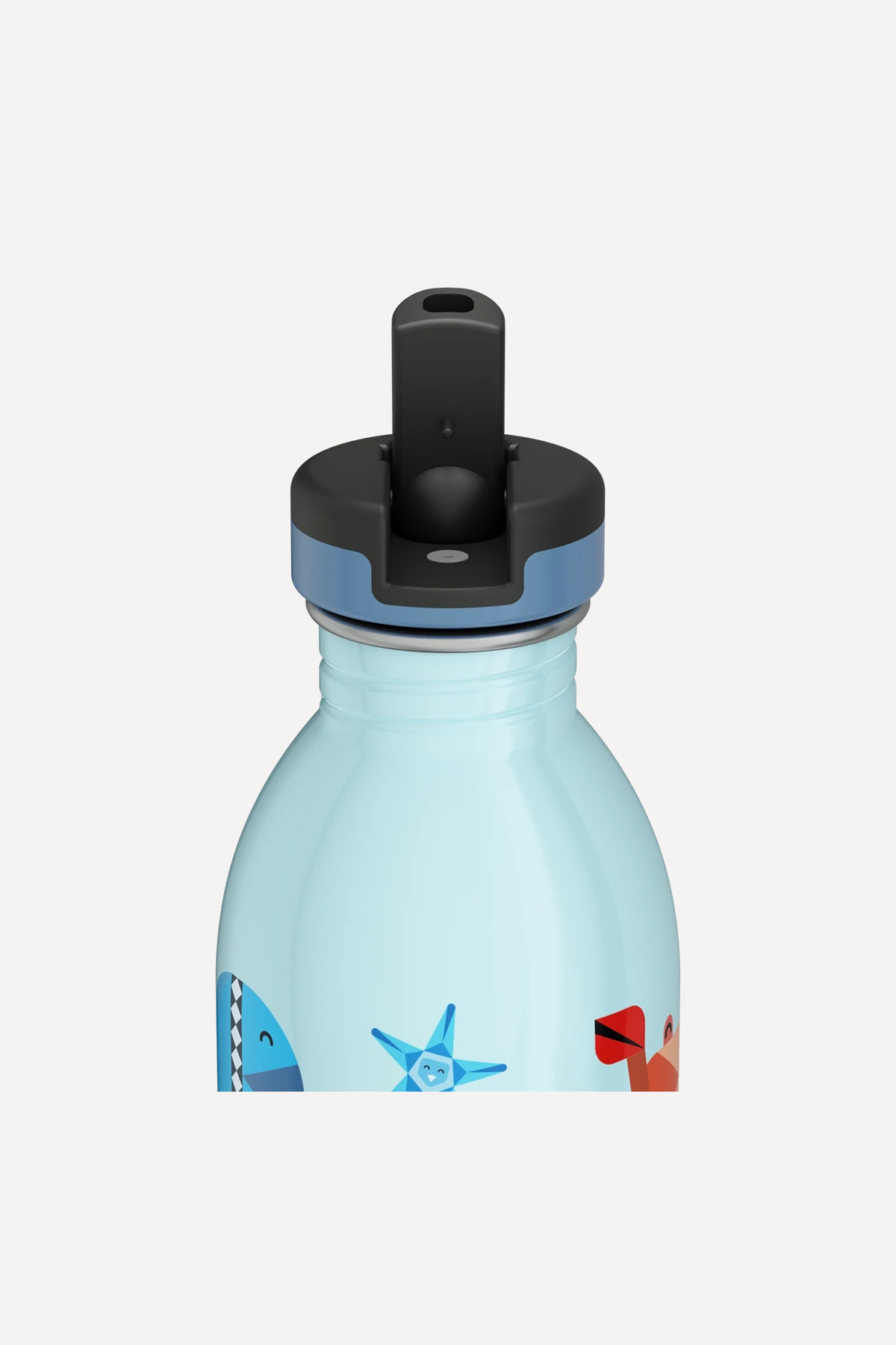 Kids Bottle Sea Friends Paslanmaz Çelik Çocuk Su Matarası 500 ml