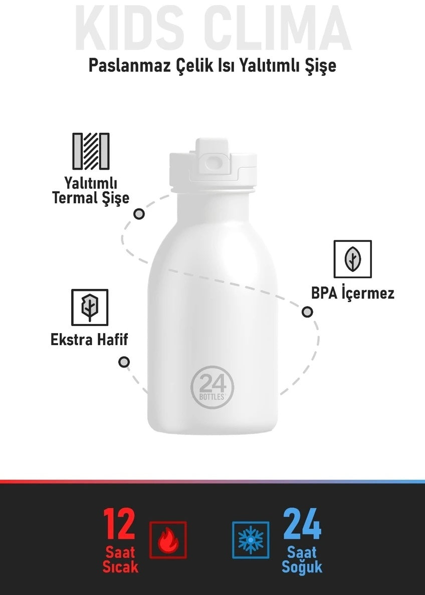Clima Bottle Spooky Friends Pipetli Paslanmaz Çelik Termos 330 ml