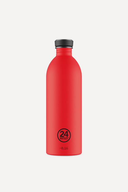 Urban Bottle Hot Red Paslanmaz Çelik Su Şişesi 1000 ml